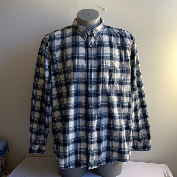Blue Timberland Plaid XXL Shirt - Picture 2 of 12